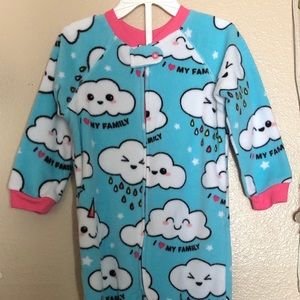 Children’s Place cloud cartoon toddler onesie
